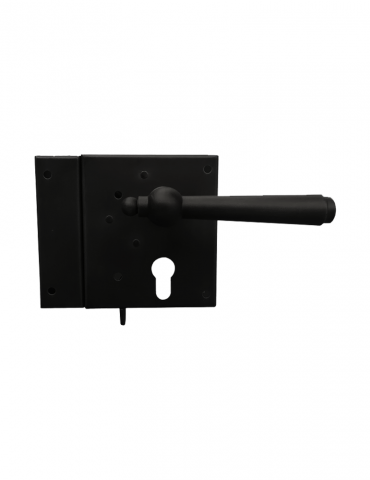 LOCK WITH CYLINDER HOLE /...