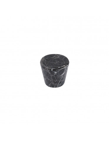 BOUTON DE MEUBLE CONIQUE MARBRE NOIR